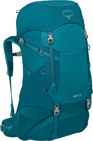 Рюкзак детский Osprey Ace 38 Blue Spikemoss/Deep Peyto - Фото 1 большая