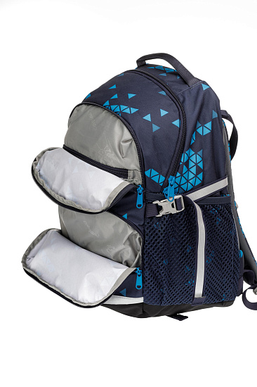 Рюкзак детский Bergans 2GO 24L MidnightBlue Triangle - Фото 6 большая