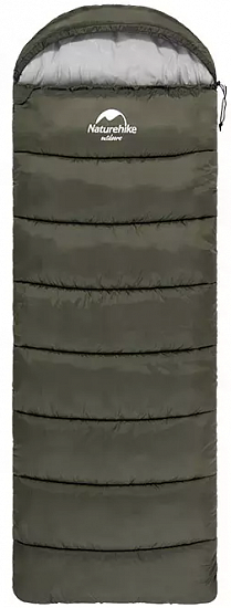 Спальный мешок Naturehike Envelope Sleeping Bag U150 Army Green - Фото 1 большая