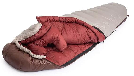 Спальный мешок Naturehike Snowbird 2˚C L Smoke Brown - Фото 2 большая