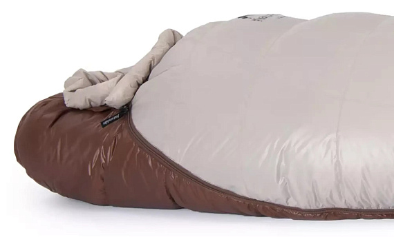 Спальный мешок Naturehike Snowbird 2˚C L Smoke Brown - Фото 4 большая