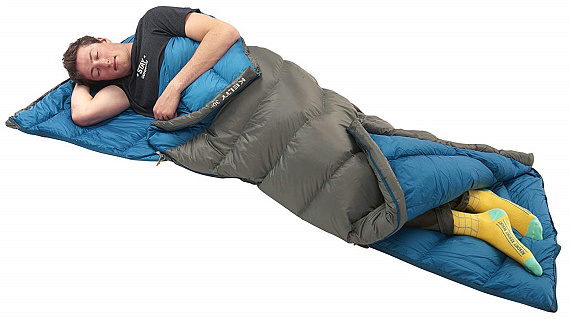 Спальник Kelty Galactic 30F / -1C  Dark Grey - Фото 4 большая