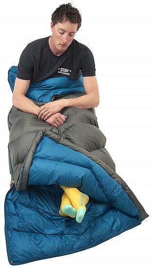 Спальник Kelty Galactic 30F / -1C  Dark Grey - Фото 5 большая