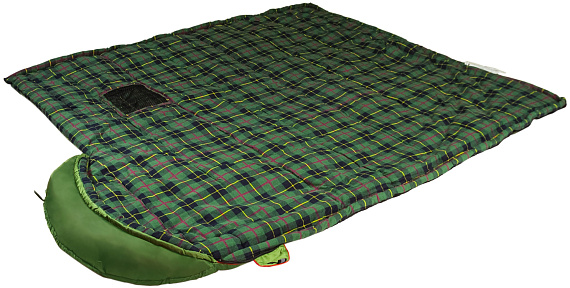 Спальник детский Alexika Siberia Compact Plus Green - Фото 3 большая