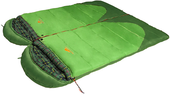 Спальник детский Alexika Siberia Compact Plus Green - Фото 4 большая