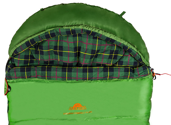 Спальник детский Alexika Siberia Compact Plus Green - Фото 6 большая