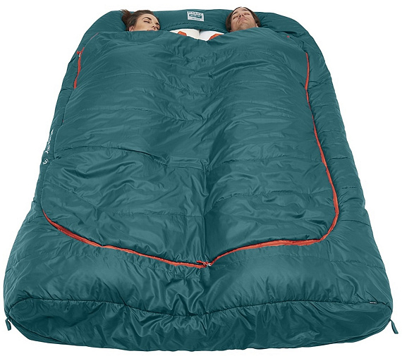 Спальник Kelty Tru.Comfort Doublewide 20F/-7С Regular Fired Brick Geo - Фото 3 большая