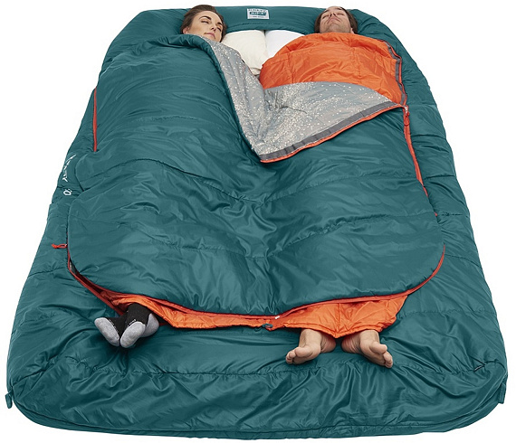 Спальник Kelty Tru.Comfort Doublewide 20F/-7С Regular Fired Brick Geo - Фото 4 большая