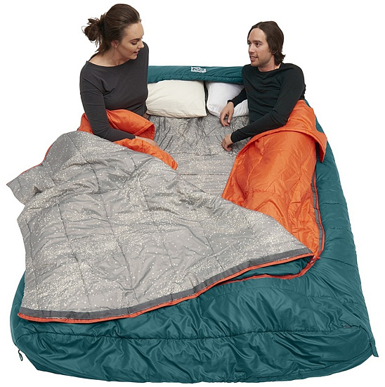 Спальник Kelty Tru.Comfort Doublewide 20F/-7С Regular Fired Brick Geo - Фото 6 большая