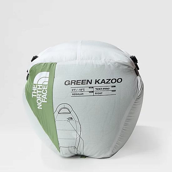 Спальный мешок The North Face Green Kazoo Forest Shade/Tin Grey - Фото 6 большая