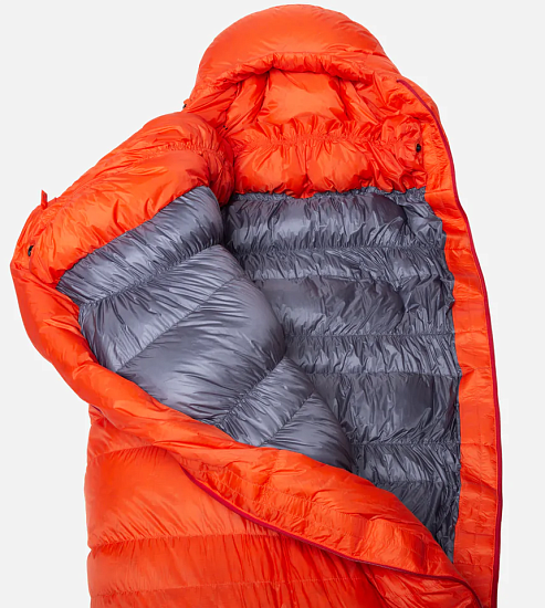 Спальник Mountain Equipment Xeros Cardinal Orange - Фото 3 большая