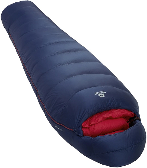 Спальник женский Mountain Equipment Helium 800 Long Medieval Blue - Фото 2 большая