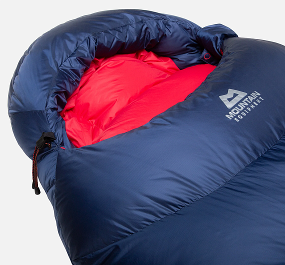 Спальник женский Mountain Equipment Helium 800 Long Medieval Blue - Фото 5 большая