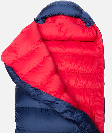 Спальник женский Mountain Equipment Helium 400 Long Medieval Blue - Фото 3 большая