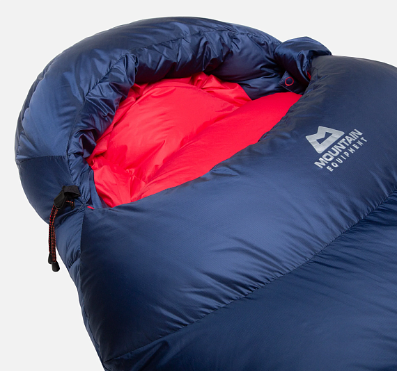 Спальник женский Mountain Equipment Helium 400 Long Medieval Blue - Фото 5 большая