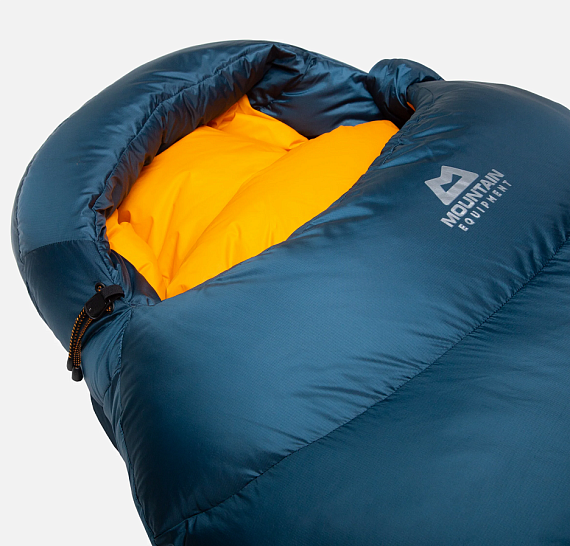 Спальник Mountain Equipment Helium 250 Long Majolica Blue - Фото 4 большая