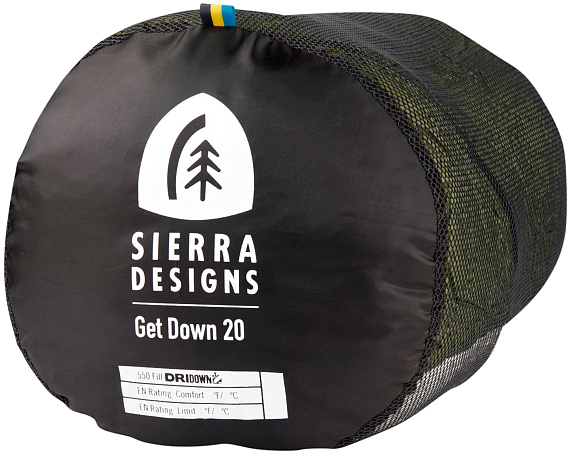 Спальник Sierra Designs Get Down 20°F Long - Фото 6 большая