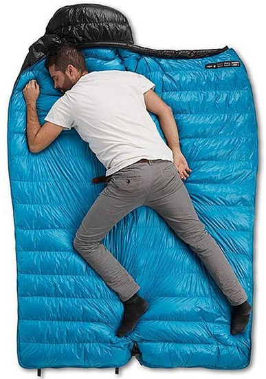 Спальный мешок Naturehike Cw400 Mummy Goose Down L Yellow - Фото 7 большая