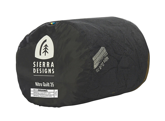 Спальник Sierra Designs Nitro Quilt 800F 35 Deg - Фото 7 большая