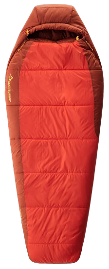 Спальный мешок женский Sea to Summit Hamelin Synthetic -1 RCS Long Red - Фото 1 большая