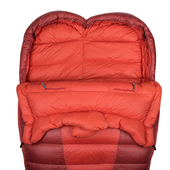 Спальный мешок Sivera Аллар Reg -4 Сиена/Рисовая бумага - Фото 3 большая