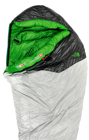 Спальник The North Face Green Kazoo High Rise Grey/Adder Green - Фото 4 большая