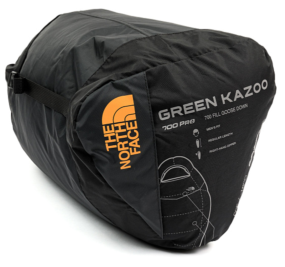 Спальник The North Face Green Kazoo High Rise Grey/Adder Green - Фото 7 большая