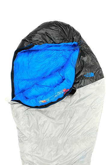 Спальник The North Face Blue Kazoo High Rise Grey/Hyper Blue - Фото 4 большая