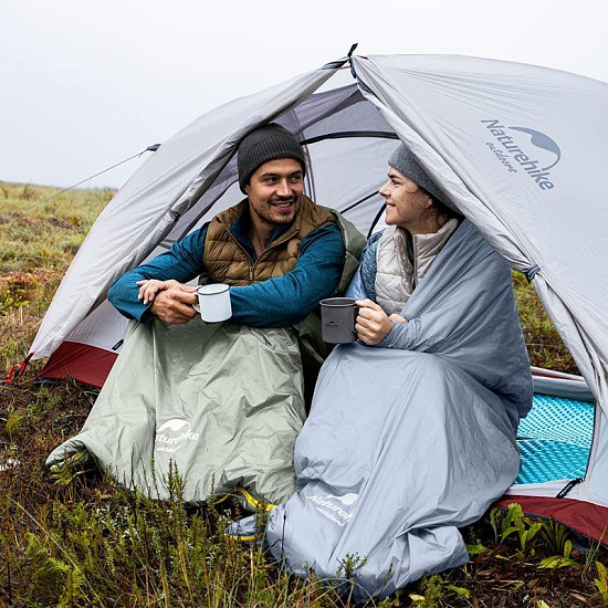 Спальный мешок Naturehike Lw180 Mini M Pine Green - Фото 7 большая