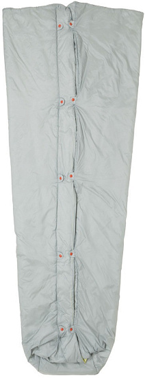 Спальный мешок Big Agnes Kings Canyon UL Quilt (PrimaLoft) Gray/Palm - Фото 3 большая
