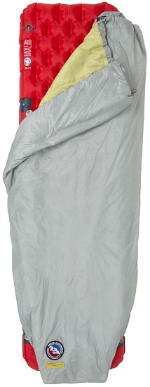 Спальный мешок Big Agnes Kings Canyon UL Quilt (PrimaLoft) Gray/Palm - Фото 4 большая
