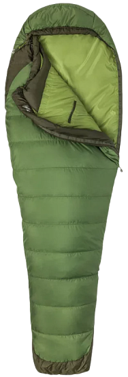 Спальник Marmot Trestles Elite Eco 30 Long Vine Green/Forest Night - Фото 2 большая
