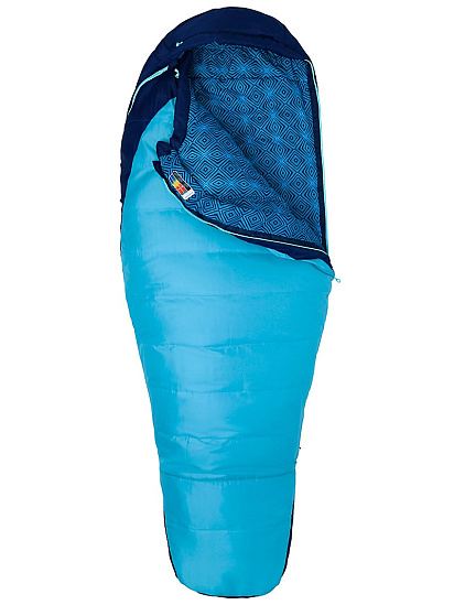Спальник женский Marmot Trestles 15 French Blue/Harbor Blue - Фото 2 большая