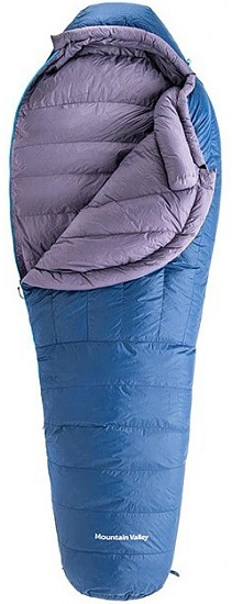 Спальный мешок Naturehike ULG 1000G M Blue - Фото 2 большая