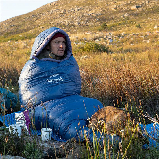 Спальный мешок Naturehike ULG 1000G M Champagne - Фото 8 большая