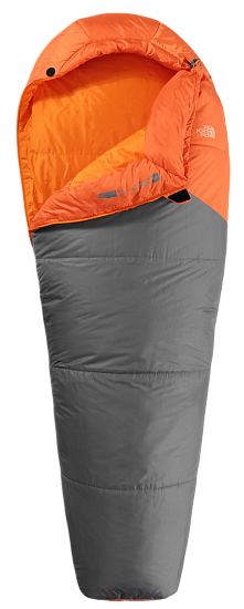 Спальник The North Face Aleutian 40/4 Monarch Orange/Zinc Grey - Фото 1 большая