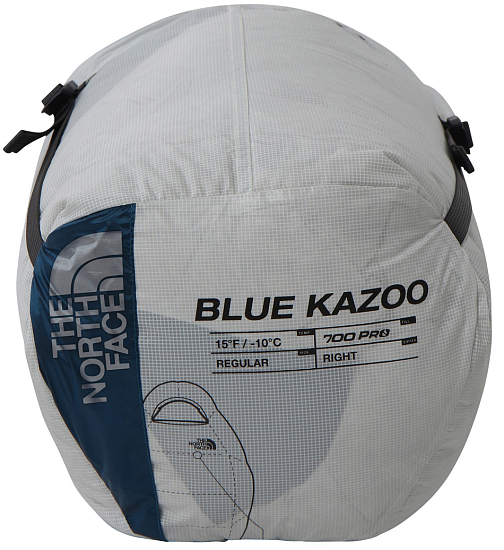 Спальный мешок The North Face Blue Kazoo Eco Banff Blue/Tin Grey - Фото 6 большая