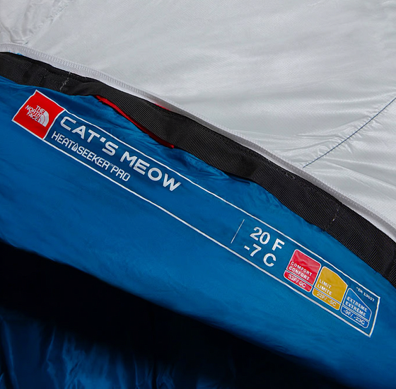 Спальный мешок The North Face Cat's Meow Banff Blue/Tin Grey - Фото 4 большая