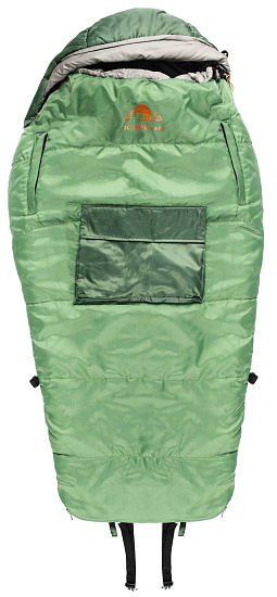 Спальный мешок Alexika Mountain Baby +5 Green 130см - Фото 1 большая