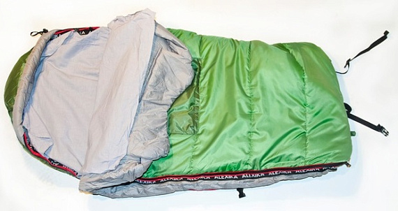 Спальный мешок Alexika Mountain Baby Green 130 см - Фото 10 большая