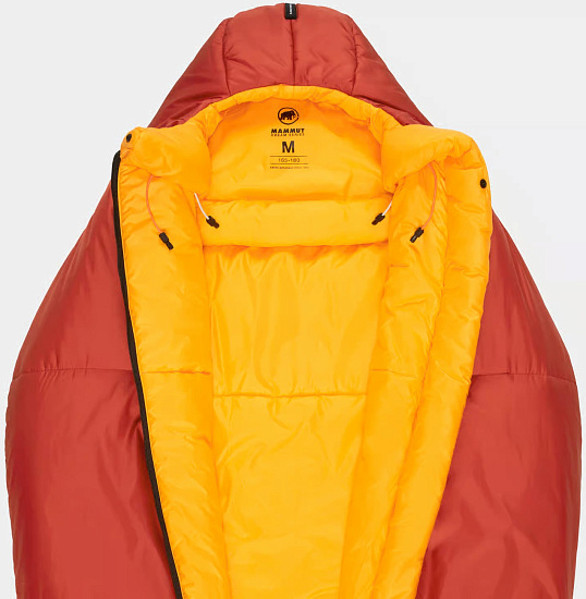 Спальный мешок Mammut Comfort Fiber Bag -7 Beech - Фото 3 большая