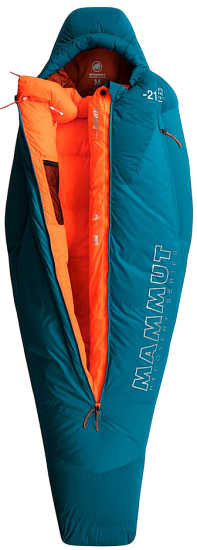 Спальный мешок Mammut Protect Down Bag -21 Petrol - Фото 2 большая