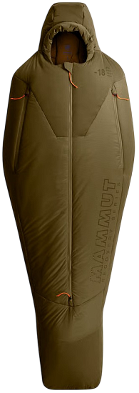 Спальный мешок Mammut Protect Fiber Bag -18 Olive - Фото 1 большая