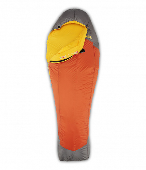 Спальник The North Face Lynx Orange Rust/Zinc Grey 197 см - Фото 1 большая