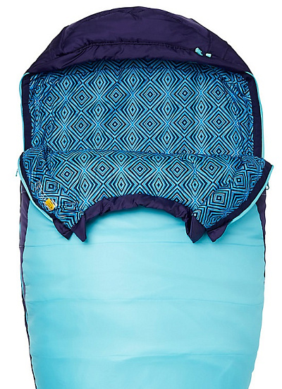 Спальник женский Marmot Trestles 15 Long French Blue/Harbor Blue - Фото 2 большая