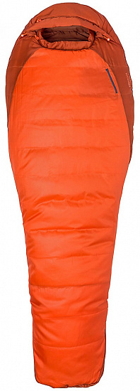Спальник Marmot Trestles 0 Long Orange Haze/Dark Rust - Фото 1 большая