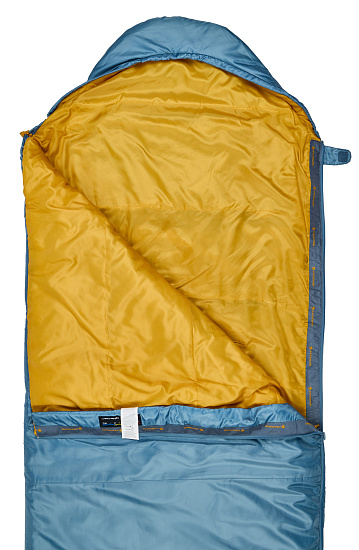 Спальник Ferrino Lightech Shingle Sq Sx Blue - Фото 4 большая
