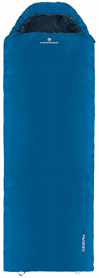 Спальник Ferrino Yukon Plus Sq Dx Right Blue - Фото 1 большая
