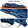 Спальный мешок Naturehike Cw295 Envelope Navy Blue - Фото 4 малая