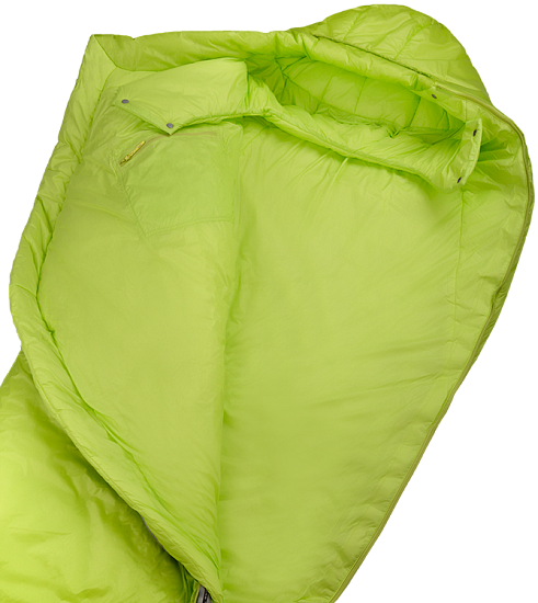 Спальный мешок Sivera Иночь -10 Short Цитрон - Фото 3 большая